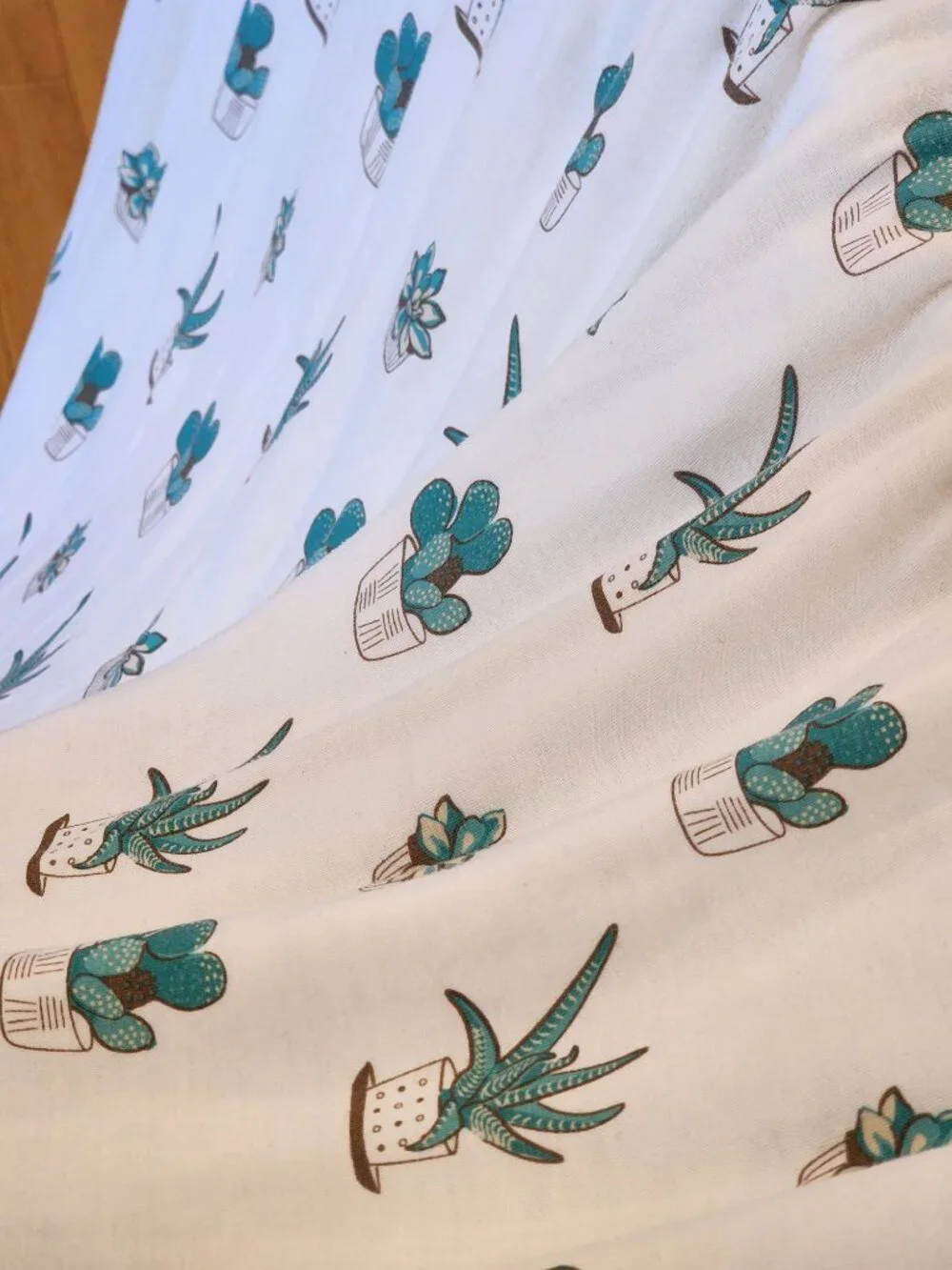 Kyte baby toddler succulent blanket